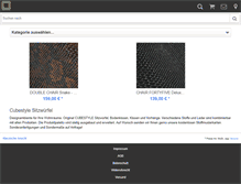 Tablet Screenshot of cubestyle-shop.net